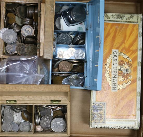 A quantity of coins